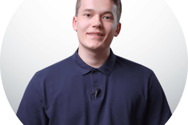 Portrait von Videotutor Elias