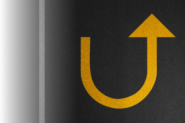 Straßenhinweis Wende