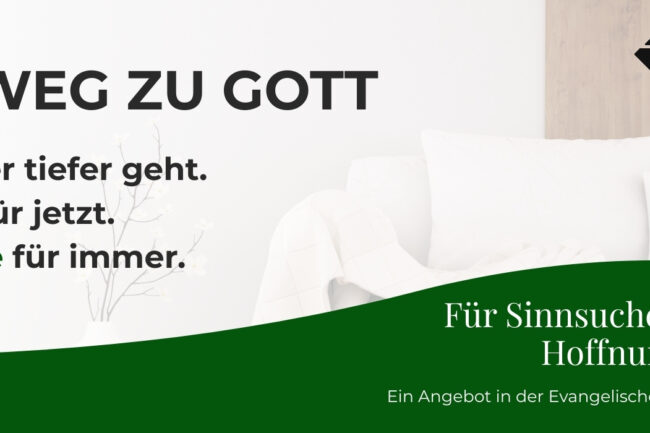 Headerbild zum Kursangebot von Mein Weg zu Gott in der EFB