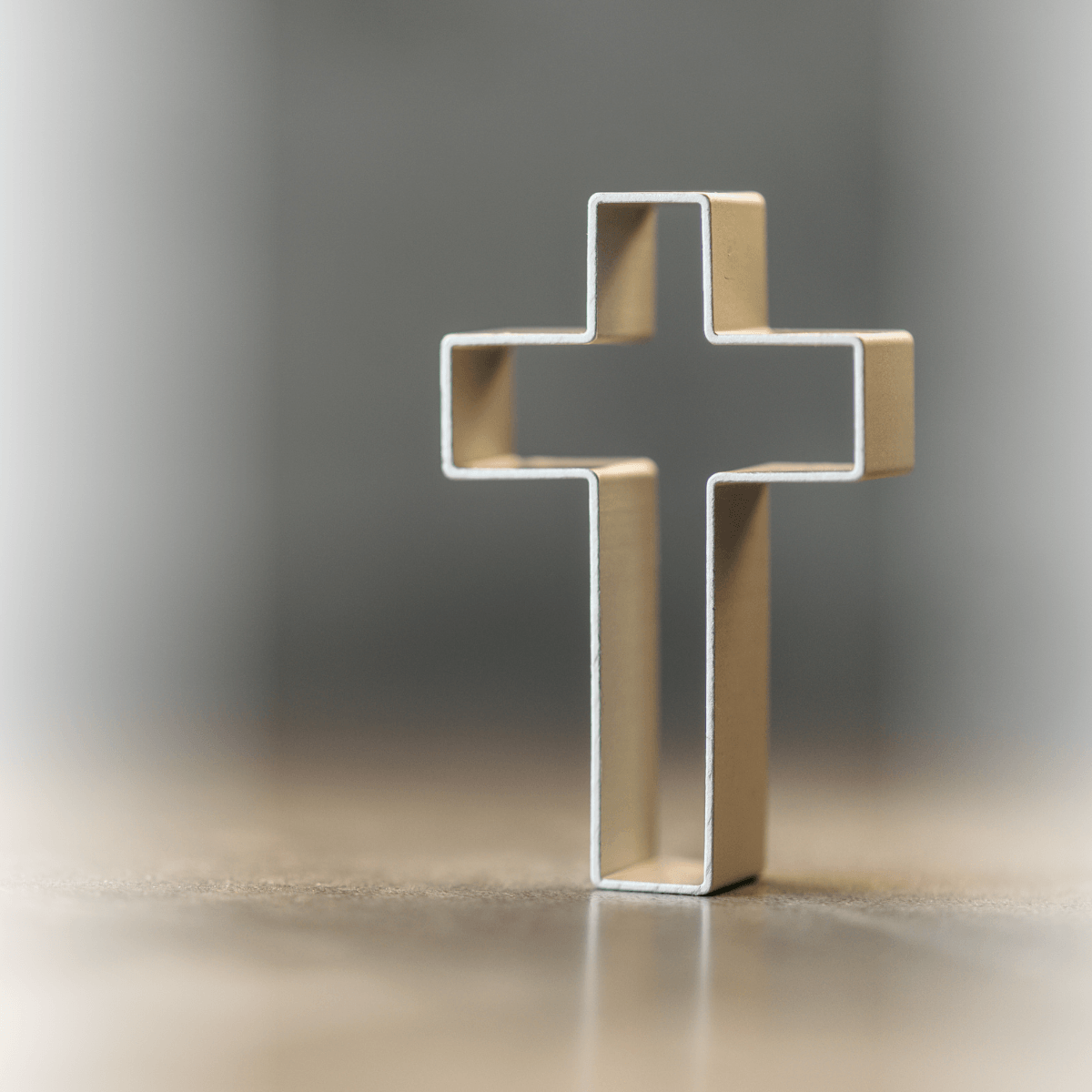 Kreuzfigur als Symbol des christlichen Glaubens